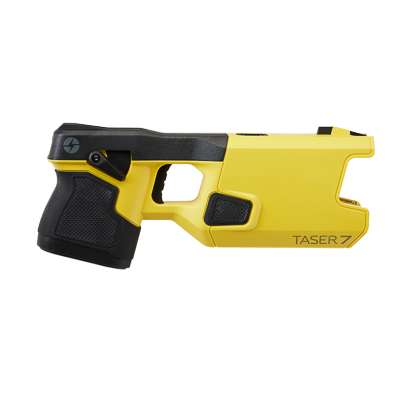 Product - AXON TASER 7 - HANDLE - HIGH VIS GRN LASER CLASS 3R YLW