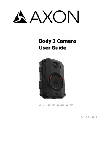 Axon Body 3